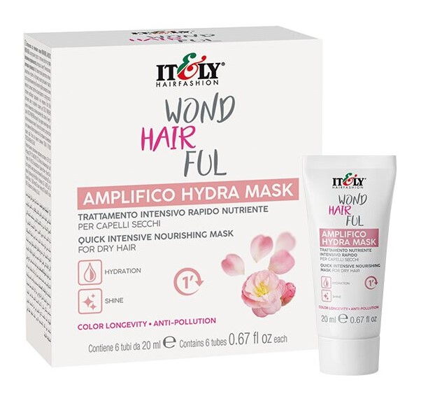 Экспресс-маска для интенсивного питания WONDHAIRFUL AMPLIFICO HYDRA MASK