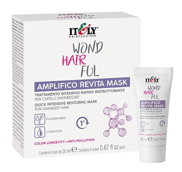Экспресс-маска для интенсивного восстановления WONDHAIRFUL AMPLIFICO REVITA MASK