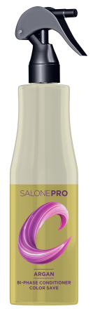 Двухфазный кондиционер для волос ARGAN COLOR SAVE SALONE PRO 400 мл.
