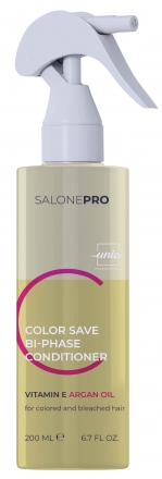 Двухфазный кондиционер для волос ARGAN COLOR SAVE SALONE PRO 200 мл.