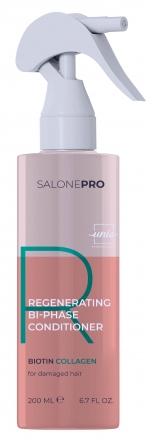 Двухфазный кондиционер для волос COLLAGEN & BIOTIN REGENERATING SALONE PRO 200 мл.