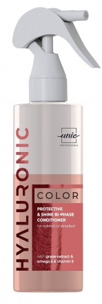 Двухфазный кондиционер для волос HYALURONIC COLOR, 200 мл.