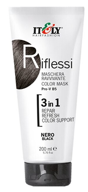 Тонирующая маска Riflessi 3 в 1 черный NERO