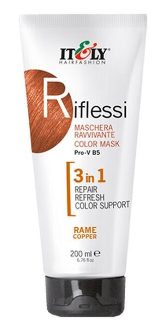 Тонирующая маска Riflessi 3 в 1 медный RAME COPPER