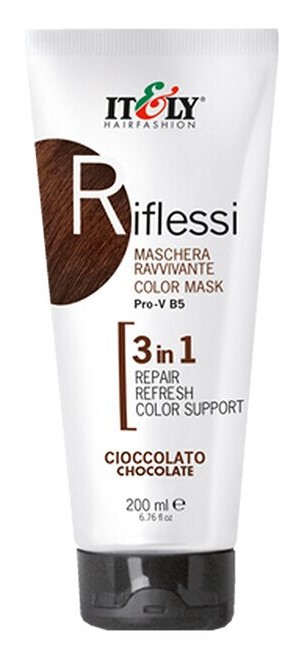 Тонирующая маска Riflessi 3 в 1 шоколад CHIOCOLATTO
