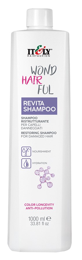 Восстанавливающий шампунь WONDHAIRFUL REVITA SHAMPOO 1000 мл