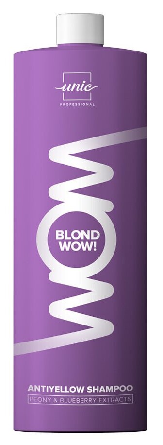 WOW BLONDE ANTIYELLOW Шампунь 1000 мл.